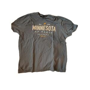 Gildan Minnesota Up North Outdoor T-Shirt Mens XL